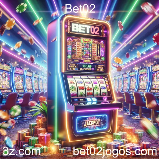 Imagem promocional da Bet02 mostrando a plataforma e suas vantagens